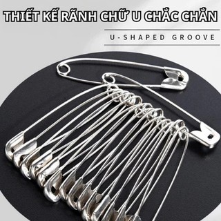 Ghim để cố định vải, sử dụng ghim để cố định thẻ căn cước và quần áo để làm thiệp cưới, làm đồ thủ công Ghim kim loại