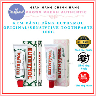 KEM ĐÁNH RĂNG EUTHYMOL ORIGINAL/SENSITIVE TOOTHPASTE 106G