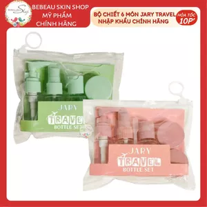 Set chiết mỹ phẩm 6 món Jary Travel Bottle Set - Bebeau