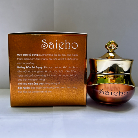 Kem Face Saieho 7in1 [Nâu-Vàng] - Dưỡng Sáng Da, Chống Nắng, Mềm Mượt Tự Nhiên