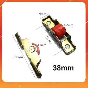 Con lăn bánh xe nhựa cho cửa lùa tủ kính hai lại 38mm/44mm-TOOLIX