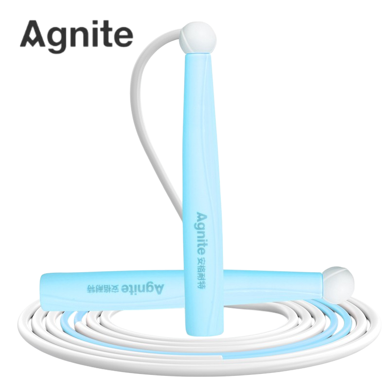Dây nhảy lõi PVC, dây nhảy nhựa cao cấp chính hãng Agnite, siêu nhẹ, điều chỉnh độ dài dây dễ dàng sử dụng