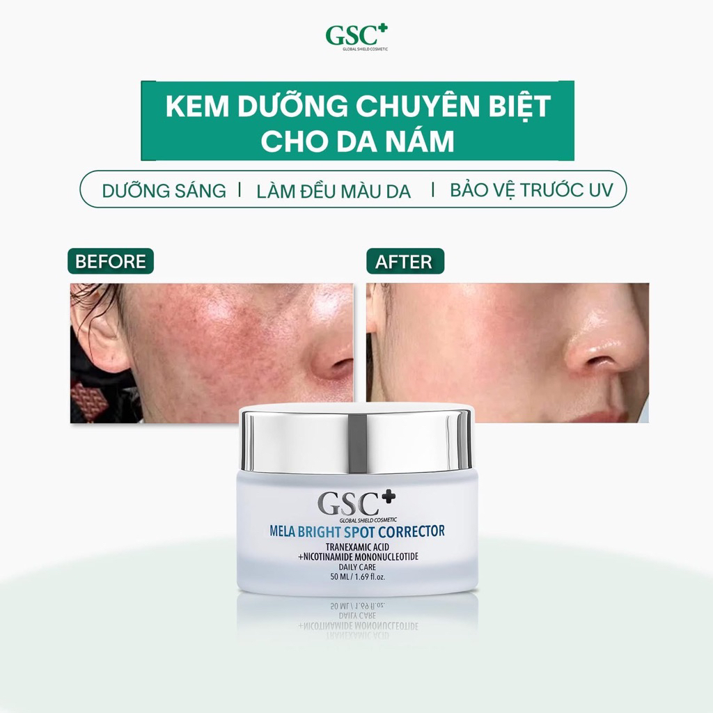 kem nám gsc mela bright spot corrector 50ml
