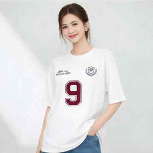 SFA1062 [Form rộng] Áo phông unisex SUNFLY cotton oversize