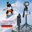 Gậy Chụp Ảnh 4 Chân C12 AI Cảm Biến Theo Người - Tích Hợp Gimbal AI, Tripod Xoay 360 Độ Tự Động Thông Minh