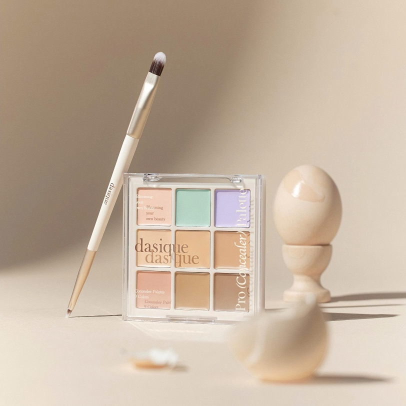 Che Khuyết Điểm Dasique Pro Concealer Palette 9 ô