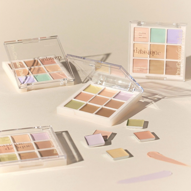 Che Khuyết Điểm Dasique Pro Concealer Palette 9 ô