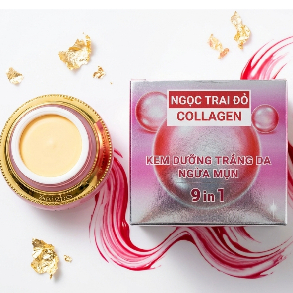 Kem Dưỡng Da Saieho 9in1 [Vàng] - Nuôi Dưỡng Da Khỏe Khoắn, Đều Màu, Tươi Tắn Mỗi Ngày