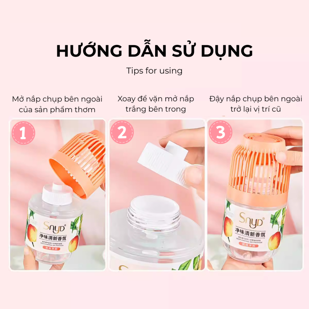 Sáp Thơm Tinh Dầu Nước Hoa Thơm Phòng Thiên Nhiên Khử Mùi Không Khí Tủ Quần Áo Nhà Vệ Sinh ST12