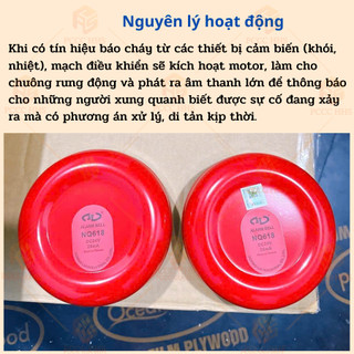 Chuông báo cháy 6 inch 24V HORING NQ-618