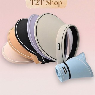 T2T Mũ rộng vành nửa đầu thời trang chống nắng chống tia UV , năng động trẻ trung tiện lợi Mũ Chống Nắng Thời Trang