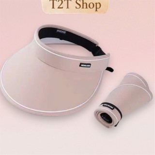 T2T Mũ rộng vành nửa đầu thời trang chống nắng chống tia UV , năng động trẻ trung tiện lợi Mũ Chống Nắng Thời Trang