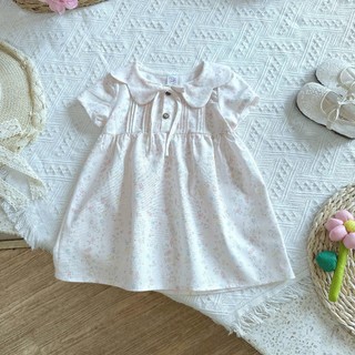 [8-26kg] Váy BabyDoll Chất Linen Cho Bé Mặc Đi Học, Đi Chơi,....