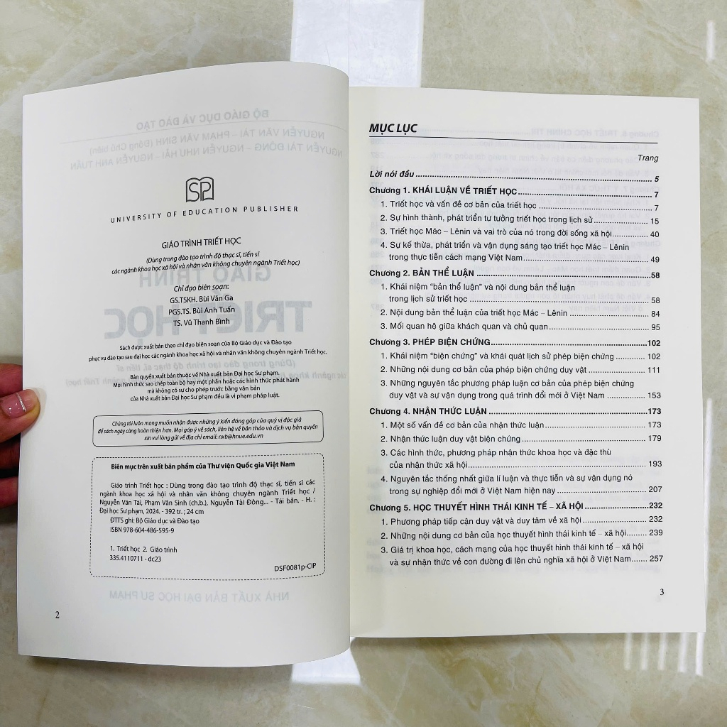 Sách - Giáo trình Triết học - NXB Đại học Sư phạm