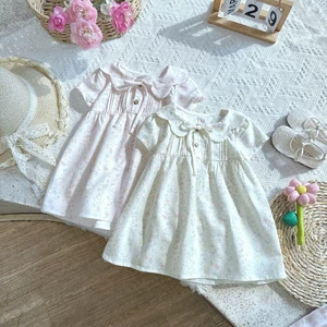 Váy BabyDoll Chất Linen Cho Bé Mặc Đi Học, Đi Chơi,....