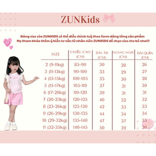 Bộ Quần Áo Bé Gái AZD544 – Set Thun In Chữ Cherry Dễ Thương