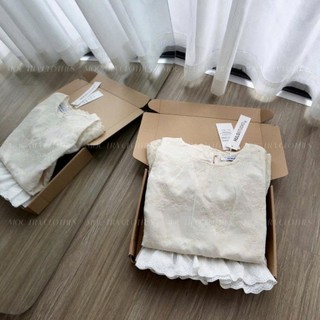 Set bộ nữ vintage Loại 1 thiết kế áo babydoll sát nách mix quần ống suông bi chân bèo tiểu thư siêu xinh