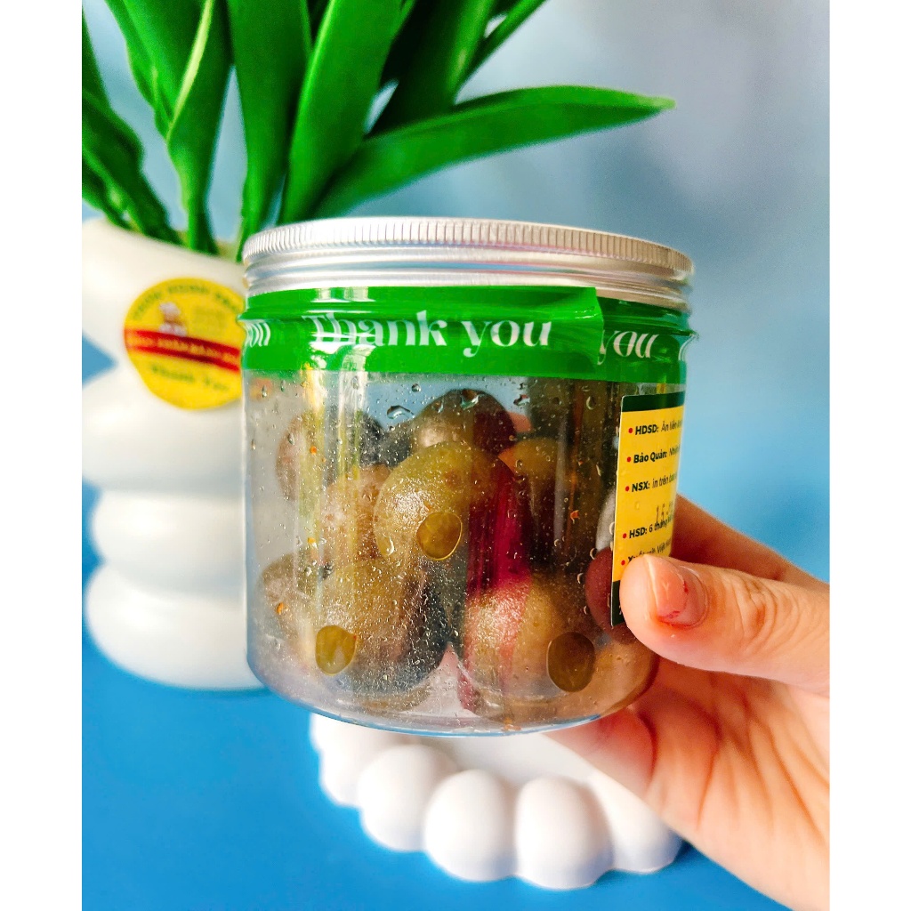 Sấu Bao Tử _Sấu Ngâm Muối Ớt  Hà Nội Giòn Ngon Hộp 250g