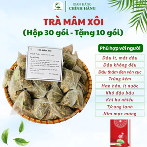 30 Gói Tặng 10 Gói Trà Mâm Xôi, Nhiều Nước, Kinh Đẹp, Tốt Cho Tử Cung, Tốt Cho Bầu B