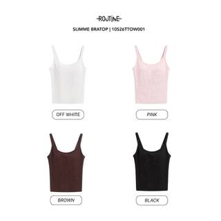 [🔥HOT] Áo Thun Hai Dây Nữ Form Fitted - Routine 10S26TTOW001