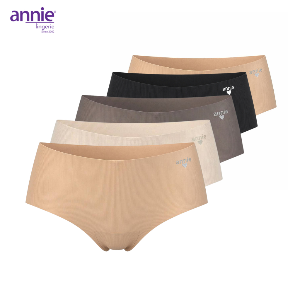 Combo 5 Quần Lót Nữ Su Đúc annie QE4577 Không Viền Thoáng Mát Mặc Như Không Mặc Thoải Mái Suốt Ngày