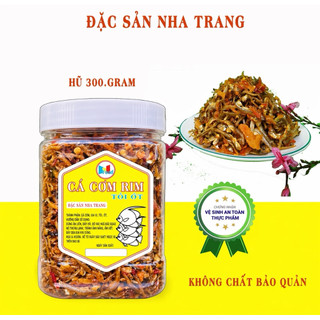 Cá Cơm Rim Tỏi Ớt Nha Trang 300g – Đặc Sản Khô Ăn Liền, Không Chất Bảo Quản