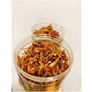 Cá Cơm Rim Tỏi Ớt Nha Trang 300g – Đặc Sản Khô Ăn Liền, Không Chất Bảo Quản