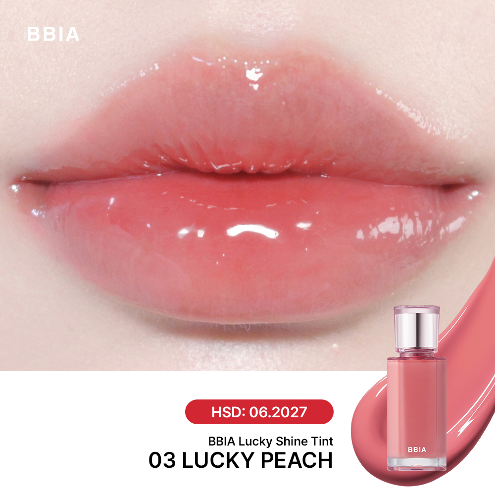 COMBO Son BBIA Bóng Lì: 01 Son tint bóng BBIA Lucky Shine Tint + 01 Son kem nhung thuần chay BBIA Last Velvet Tint