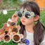 Kính Mát Thời Trang Vintage,Kính Râm Mát Chống UV400 Dành Cho Bé Trai Bé Gái Bảo Vệ Mắt Cho Trẻ 369