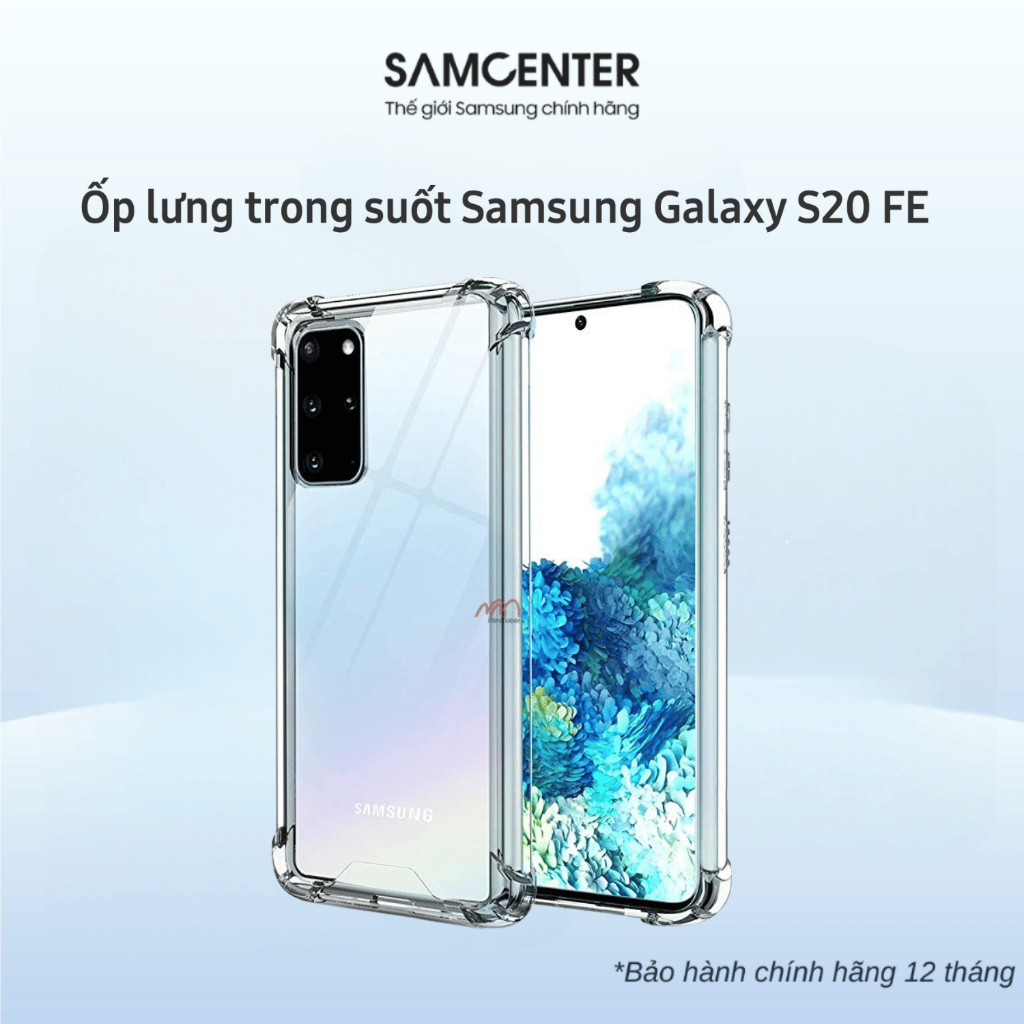 Ốp lưng trong suốt Samsung Galaxy S20 FE - 23061600