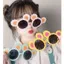 Kính Mát Thời Trang Vintage,Kính Râm Mát Chống UV400 Dành Cho Bé Trai Bé Gái Bảo Vệ Mắt Cho Trẻ 369