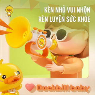 Đồ Chơi Còi Thỏ Hồng, Vịt Vàng, Khủng Long, Kèn Trumpet, Harmonica Đáng Yêu, Âm Thanh Vui Nhộn Tặng Kèm Dây Đeo Tiện Lợi