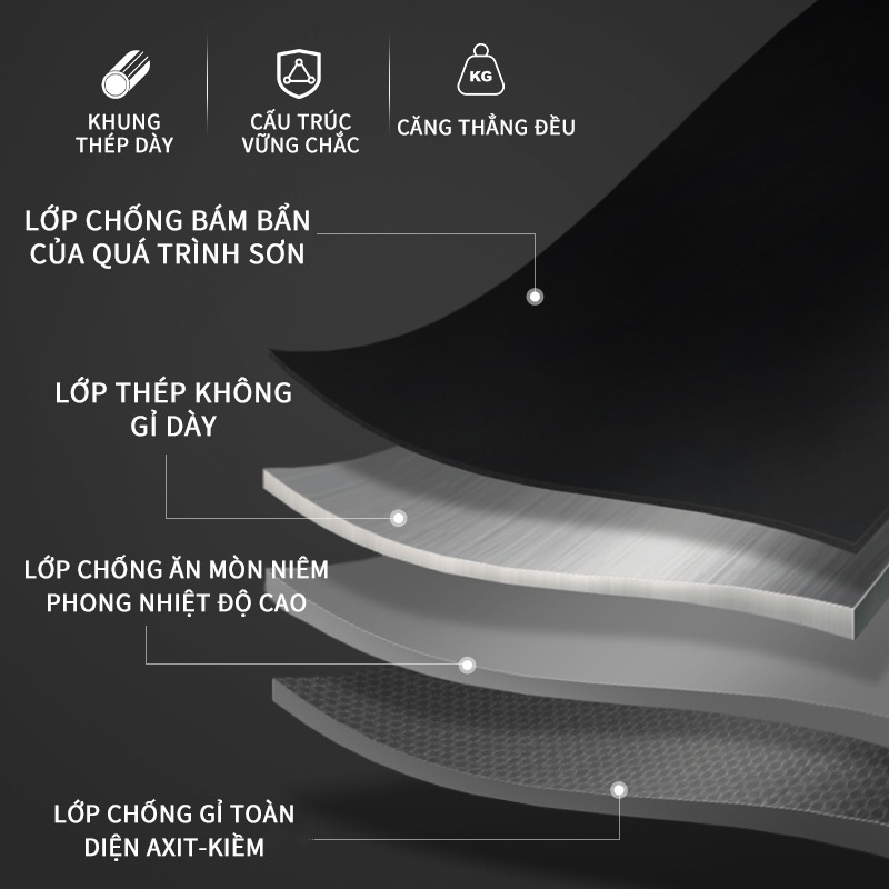 Kệ Lò Vi Sóng Rau Củ Nhà Bếp Chất Liệu Sơn Tĩnh Điện Thiết Kế Hiện Đại Tiện Lợi +3/4 Giỏ