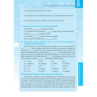 Sách Lớp 5- Chinh Phục Bộ Đề Thi Tiếng Anh Vào Lớp 6 ( Có Đáp Án) Chinh Phục Điểm 8+- Bùi Văn Vinh