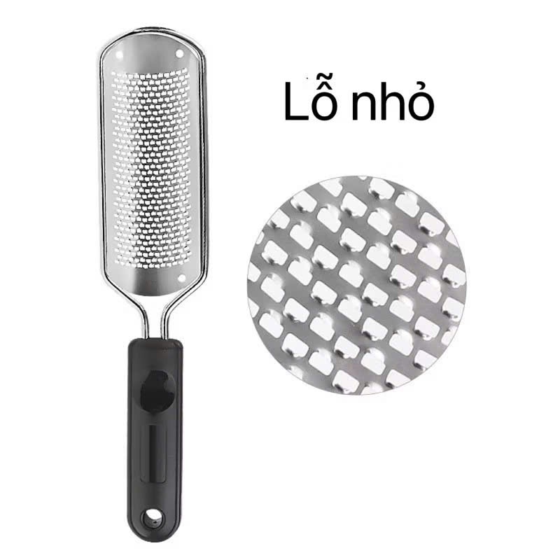 Cây Chà Gót Chân Inox, Rất Bén Hiệu Quả Cho Vùng Da Bị Chai Dày [ Có Thể Thay Mặt Chà ]