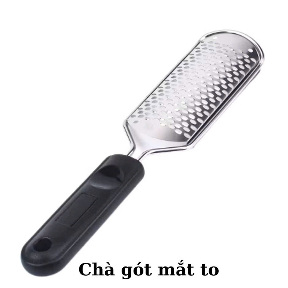 Cây Chà Gót Chân Inox, Rất Bén Hiệu Quả Cho Vùng Da Bị Chai Dày [ Có Thể Thay Mặt Chà ]