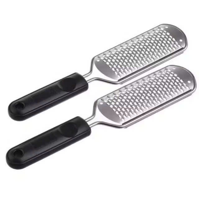 Cây Chà Gót Chân Inox, Rất Bén Hiệu Quả Cho Vùng Da Bị Chai Dày [ Có Thể Thay Mặt Chà ]
