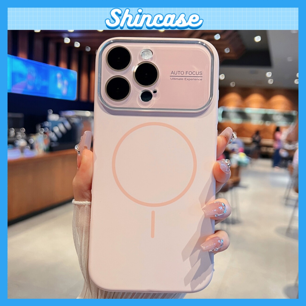 Ốp Lưng iPhone Từ Tính Mặt Kính Camera Sang Trọng Cao Cấp Bảo Vệ Camera - iP 11/12/13/14/15/16/17/Pro/Max