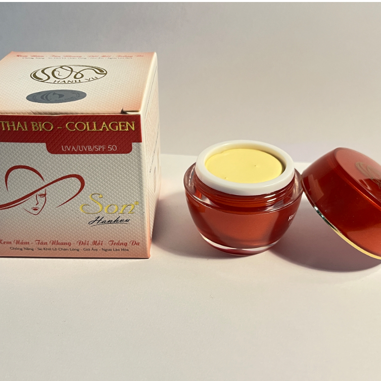 Kem Dưỡng Da SON [Đỏ] - Nhau Thai Cừu & Collagen, Nuôi Dưỡng Da Sáng Khỏe, Đàn Hồi Săn Chắc