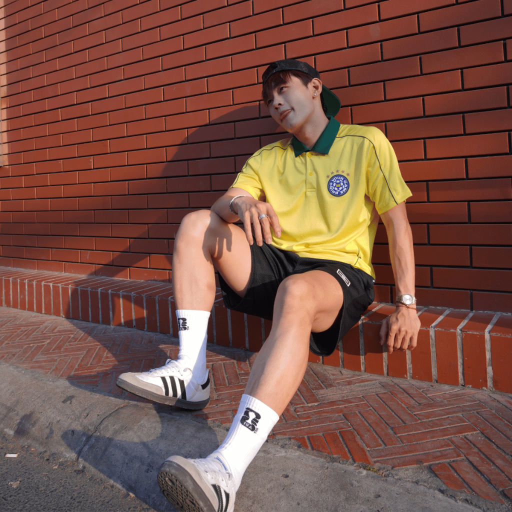 [TẶNG QUẦN SHORT]Áo polo nam phối bo cổ Exdry Performance World Cup, áo đa năng thể thao, áo mặc hàng ngày COOLMATE