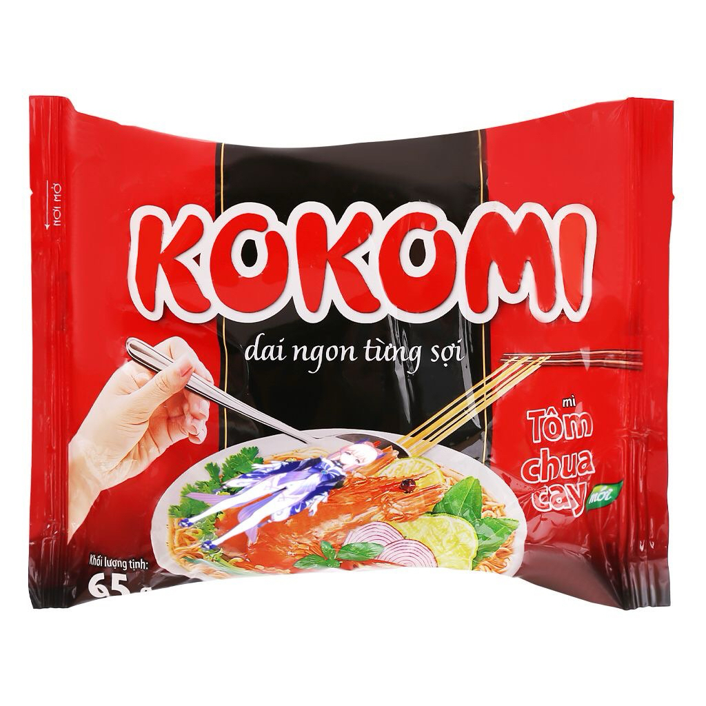 1 thùng KOKOMI 30 gói 65gr/75gr/90gr