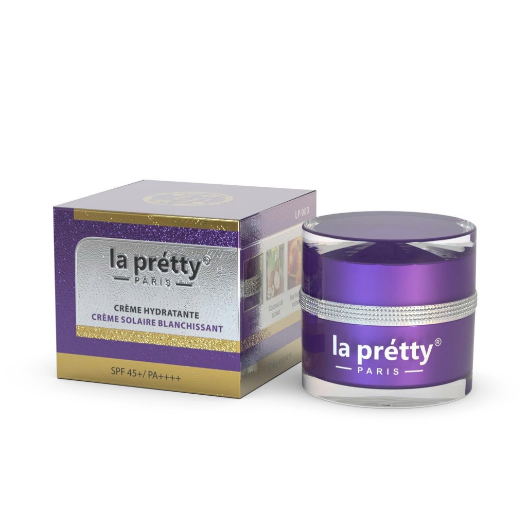 Kem dưỡng ẩm trắng da chống nắng La Pretty Kem Mặt