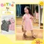 VÁY CỔ BẺ HOẠ TIẾT KẺ CHẤT POLY THÊU GẤU SZ 9- 35 KG VÁY BÉ GÁI MÙA HÈ