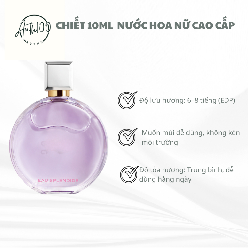 CHANCE EAU SPLENDIDE EDP – NƯỚC HOA NỮ CAO CẤP CHIẾT 10ML