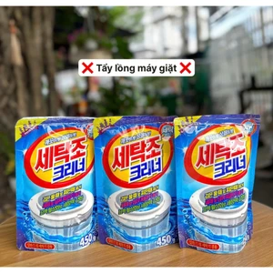 Bột vệ sinh lồng máy giặt 450g
