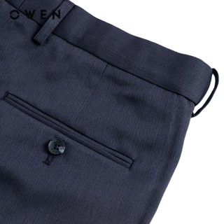 Owen - Quần tây Regular Fit Tăng đơ QRT263060 màu Xám đậm chất liệu Nano