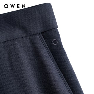 Owen - Quần tây Regular Fit Tăng đơ QRT263060 màu Xám đậm chất liệu Nano