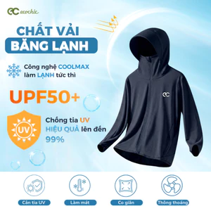 Áo Khoác Chống Nắng Nữ Ecochic Vải Băng Lạnh Ice Silk Cao Cấp Chống Tia UV Thoáng Khí B233