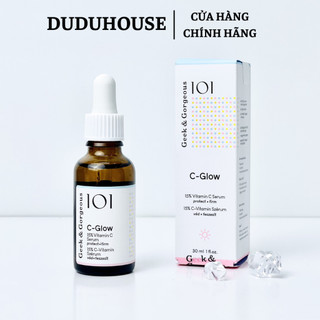 Tinh Chất Geek & Gorgeous C-Glow 15% Vitamin C Serum Làm Sáng, Chống Oxy Hóa, Căng Bóng Da 30ml