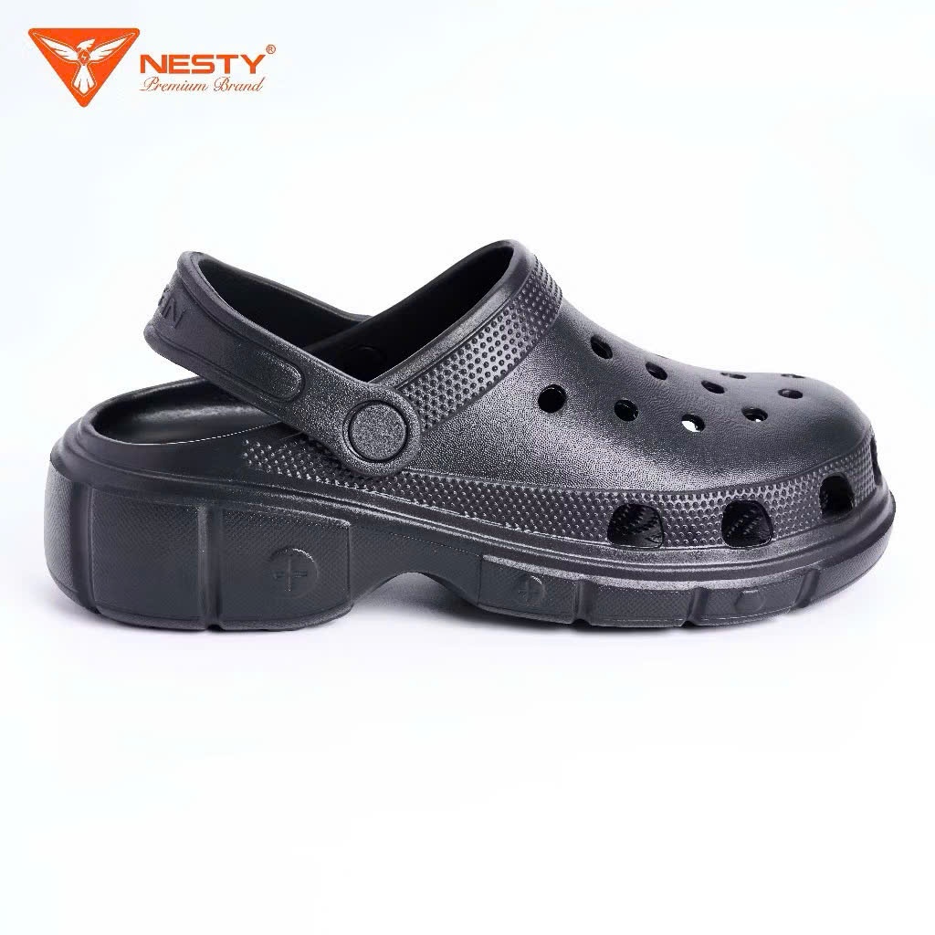 [NE01] Dép Sục Nam Nữ NESTY Kiểu Dáng Basic Đế Mềm Cao 4cm